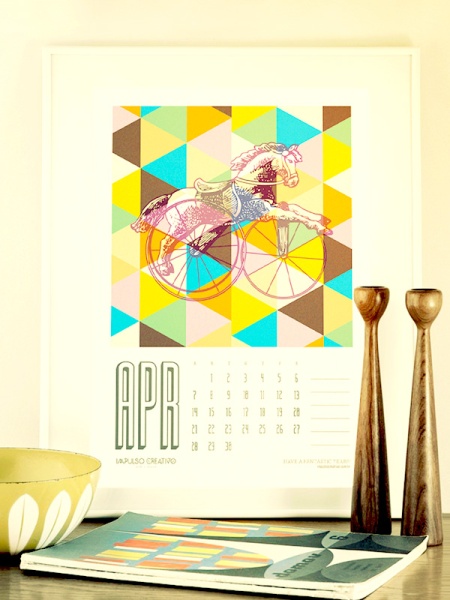 2013 Calendar freebie - Impulso creativo
