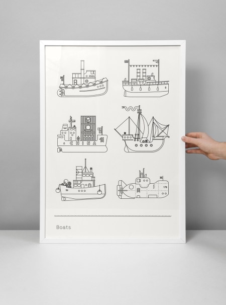 Boats - Maddison Graphic
